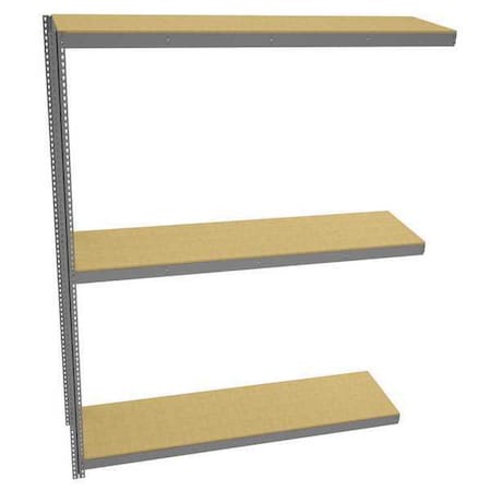 Tennsco Boltless Shelving Unt, 96inWx24inDx120inH ZLC10-9624A-3D