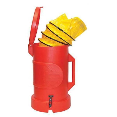 Air Systems Intl Duct Canister, 12 in., 15 ft. Duct CVFCAN1215