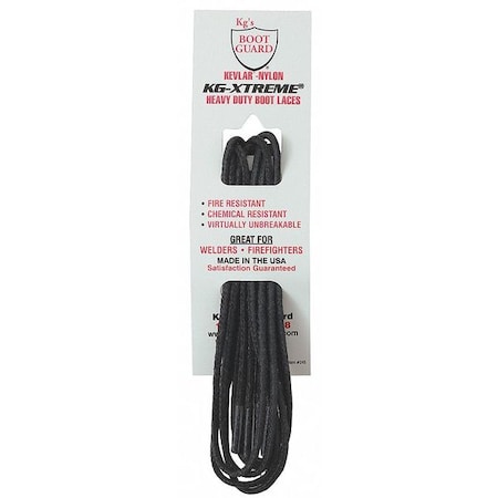 Kgs Boot Guard Shoe Laces, 63" L, Kevlar(R), Bl, PR 263