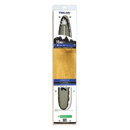 Trilink Replacement Bar and Chain, 18inL, 66 Links BL8501866NS-4176TL2