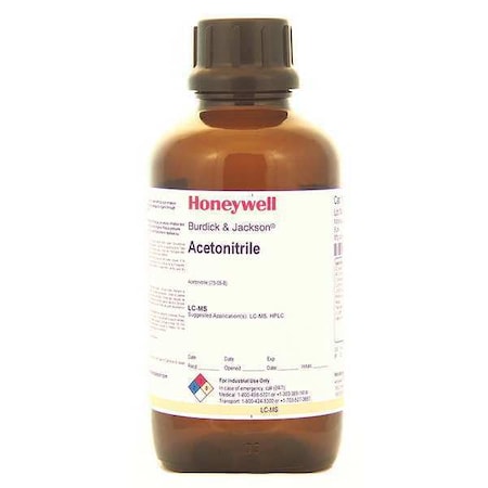Honeywell Burdick & Jackson Acetonitrile, 1L, LC-MS Grade, CH3CN, PK6 LC015-1