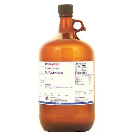 Honeywell Burdick & Jackson Dichloromethane, 4L, Analytical Grade, PK4 300-4