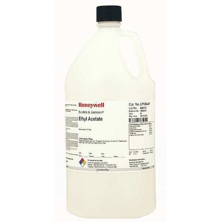 Honeywell Burdick & Jackson Ethyl Acetate, ACS GRADE, CH3COOCH2CH3, PK4 LP100-4P