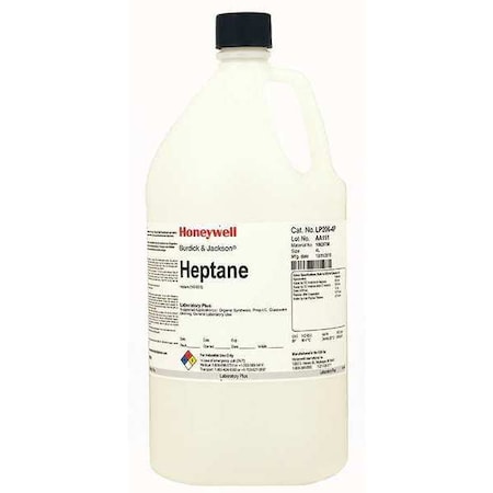 Honeywell Burdick & Jackson Heptane, 142-82-5 CAS Number LP206-4P-S