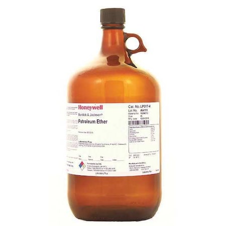 Honeywell Burdick & Jackson Petroleum Ether, 4L, ACS GRADE, PK4 LP317-4