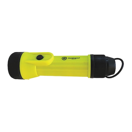Railhead Gear Yellow LED Handheld Flashlight, Alkaline D, 130lm KE-FL40