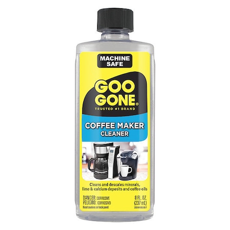 Goo Gone Coffee Maker Cleaner, 8 oz. Bottle, Unscented 2039