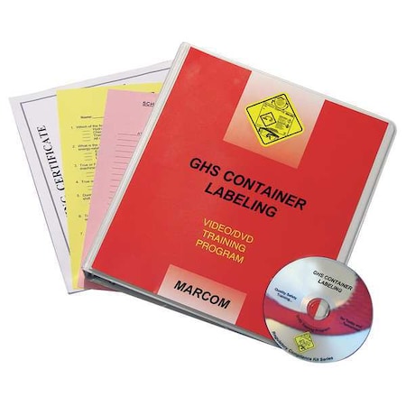 Marcom Safety Training DVD, Chemical/Hazmat V0001569SO