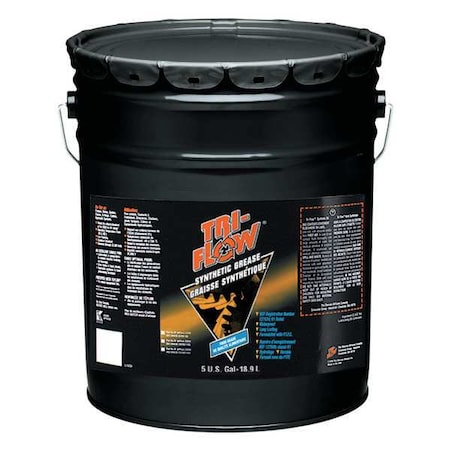 Tri-Flow Synthetic Grease, Food Grade, 5 Gal., Grade2 TF22022