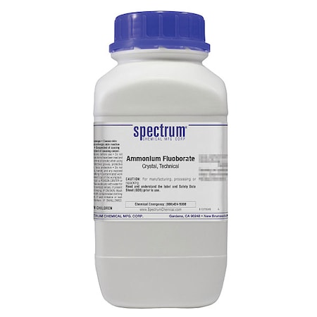 Spectrum Chemical Ammonium Fluoborate, 2.5kg A1180-2.5KG13