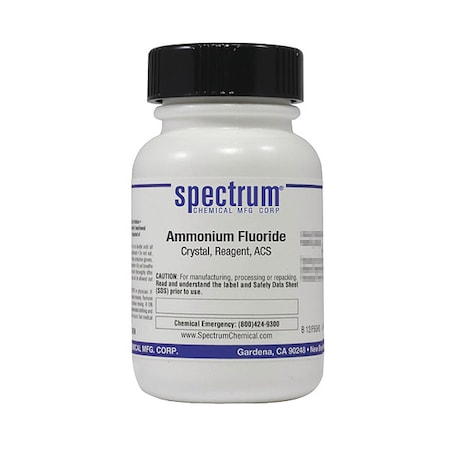 Spectrum Chemical Ammonium Fluoride, Crystal, Reagent, 25g A1185-25GM04