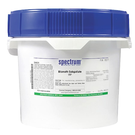 Spectrum Chemical Bismuth Subgallate, USP, 2.5kg B1116-2.5KG13