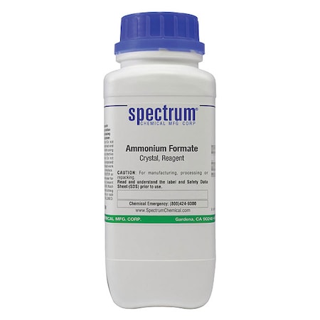 Spectrum Chemical Ammonium Formate, Crystal, Reagent, 500g A1190-500GM10