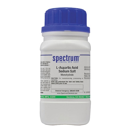 Spectrum Chemical L-Aspartic Acid Sodium Salt, 100g A1375-100GM06