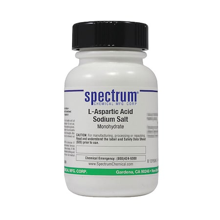Spectrum Chemical L-Aspartic Acid Sodium Salt, 25g A1375-25GM04