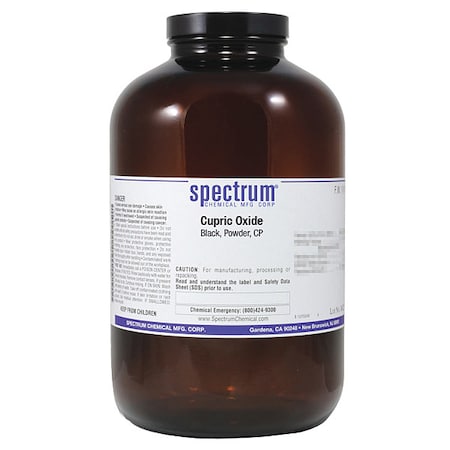 Spectrum Chemical Cupric Oxide, Black, Powder, CP, 2.5kg C1417-2.5KG13