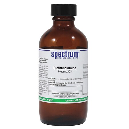 Spectrum Chemical Diethanolamine, Reagent, ACS, 100mL D1033-100ML49