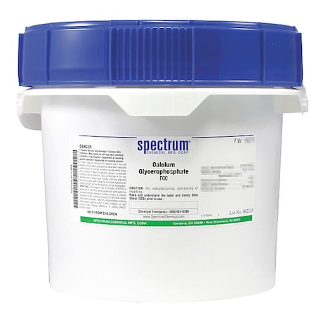 Spectrum Chemical Calcium Glycerophosphate, FCC, 2.5kg CA147-2.5KG13