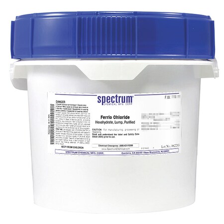 Spectrum Chemical Ferric Chloride, Hexahydrate, Lump, 2.5kg F1017-2.5KG13