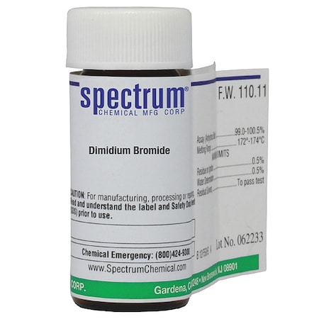 Spectrum Chemical Dimidium Bromide, 100mg D2499-100MGOK