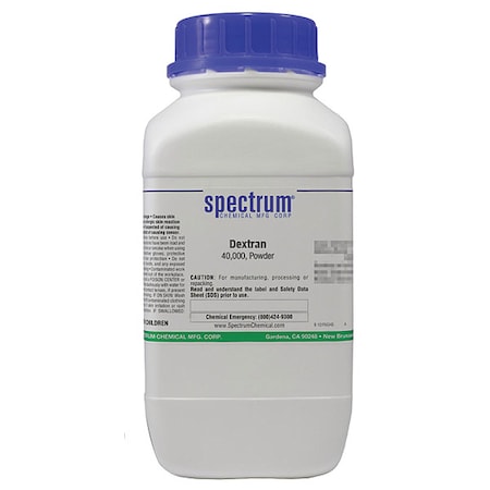Spectrum Chemical Dextran, 40, 000, Powder, 1kg DE124-1KG11