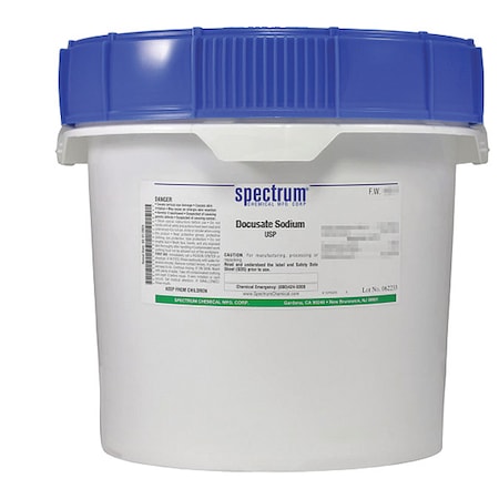 Spectrum Chemical Docusate Sodium, USP, 2.5kg DO105-2.5KG13