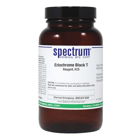 Spectrum Chemical Eriochrome Black T, Reagent, ACS, 100g ER110-100GM06