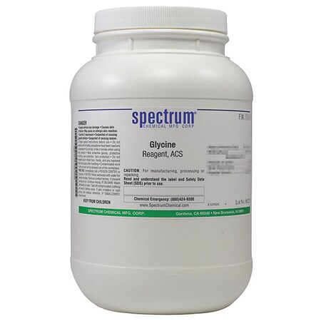 Spectrum Chemical Glycine, Reagent, ACS, 2.5kg GL158-2.5KG13