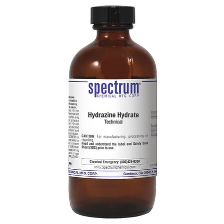 Spectrum Chemical Hydrazine Hydrate, Technical, 250mL H1014-250ML50