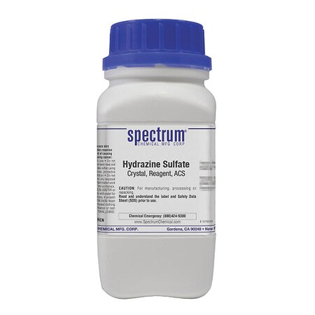 Spectrum Chemical Hydrazine Sulfate, Reagent, ACS, 500g H1018-500GM10