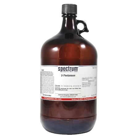Spectrum Chemical 2-Pentanone, 4L P1019-4LT55