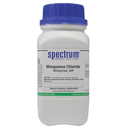 Spectrum Chemical Manganese Chloride, Tetrahydrate, USP, 500g M1106-500GM10