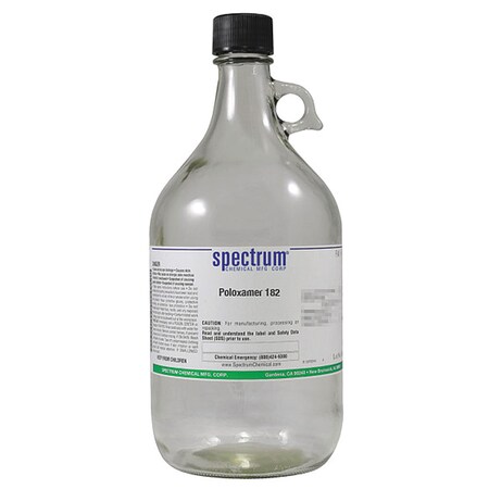 Spectrum Chemical Poloxamer 182, 2.5L P1813-2.5LTGL7F