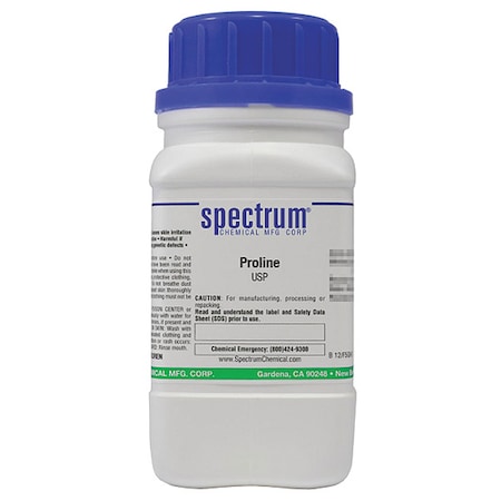 Spectrum Chemical Proline, USP, 100g P1434-100GM06