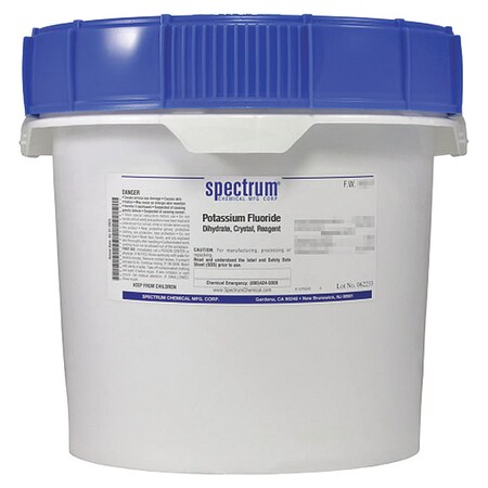 Spectrum Chemical Potassium Fluoride, Dihydrate, 12kg P1310-12KG18