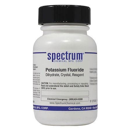 Spectrum Chemical Potassium Fluoride, Dihydrate, Reagent, 25g P1310-25GM04