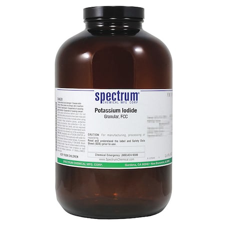 Spectrum Chemical Potassium Iodide, Granular, FCC, 2.5kg P1344-2.5KG13