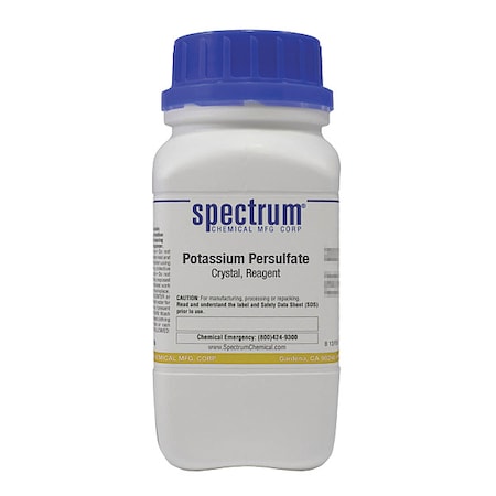 Spectrum Chemical Potassium Persulfate, Reagent, 500g P1375-500GM10