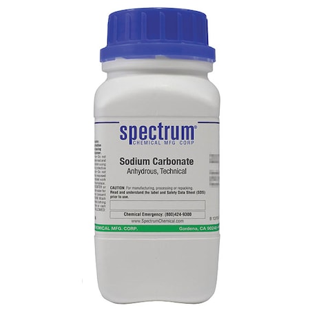 Spectrum Chemical Sodium Carbonate, Anhydrous, 500g S1226-500GM10