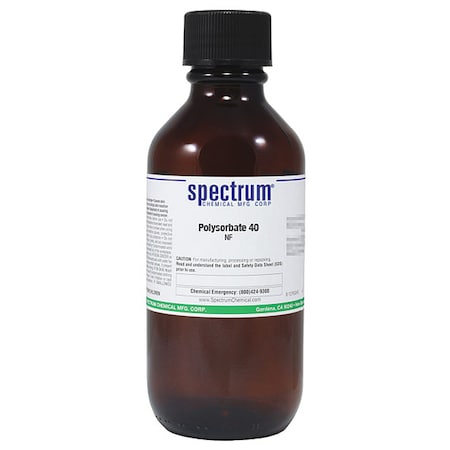 Spectrum Chemical Polysorbate 40, NF, 500mL PO134-500ML51