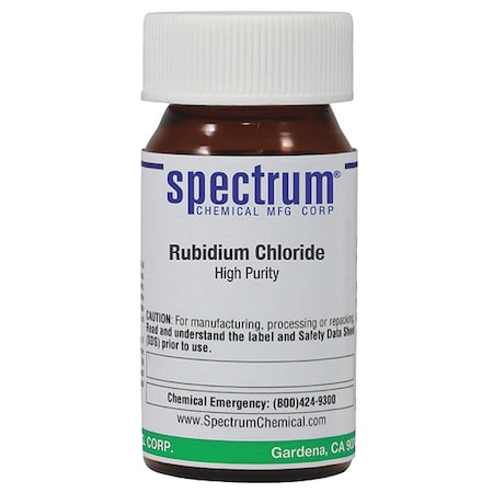 Spectrum Chemical Rubidium Chloride, High Purity, 5g R1050-5GM02