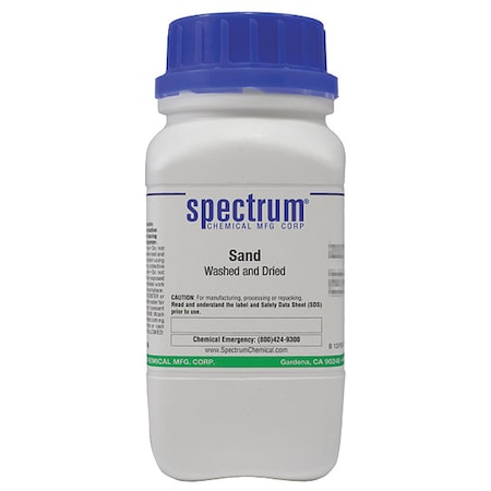 Spectrum Chemical Sand, Washed and Dried, 500g S1020-500GM10