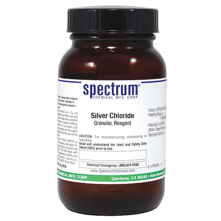 Spectrum Chemical Silver Chloride, Granular, Reagent, 100g S1055-100GM06