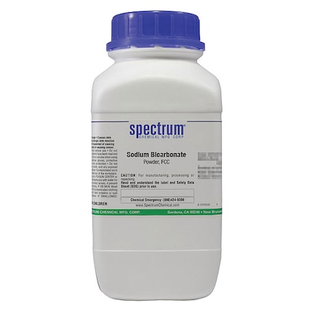 Spectrum Chemical Sodium Bicarbonate, Powder, FCC, 2.5kg S1148-2.5KG13