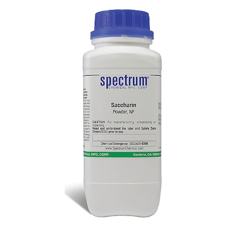 Spectrum Chemical Saccharin, Powder, NF, 500g SA105-500GM10