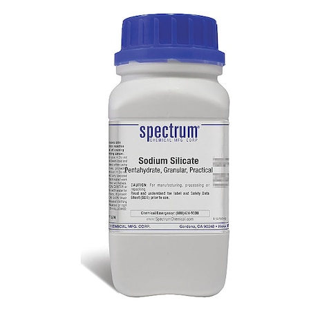 Spectrum Chemical Sodium Silicate, Pentahydrate, 500g S1433-500GM10