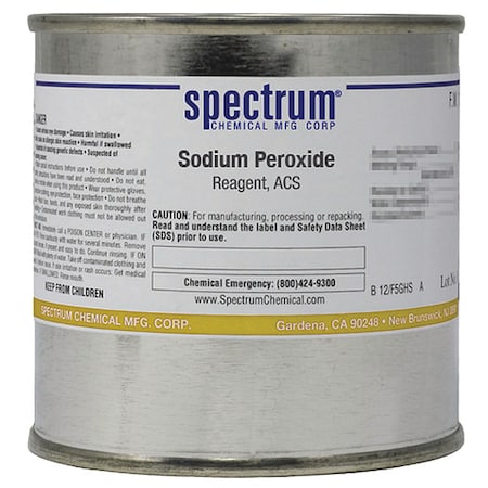 Spectrum Chemical Sodium Peroxide, Reagent, ACS, 25g S1390-25GM04