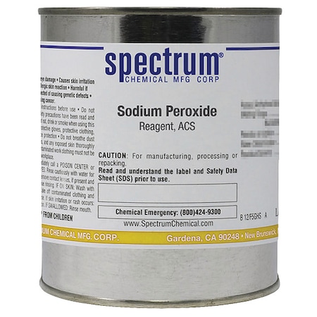 Spectrum Chemical Sodium Peroxide, Reagent, ACS, 500g S1390-500GM10