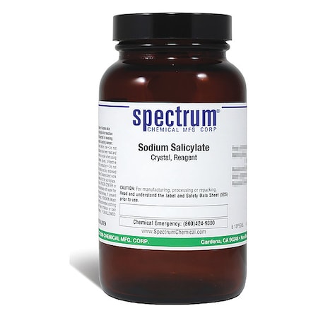 Spectrum Chemical Sodium Salicylate, Crystal, Reagent, 125g S1425-125GM07