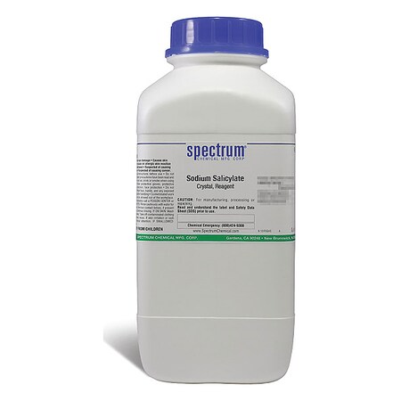Spectrum Chemical Sodium Salicylate, Crystal, Reagent, 2.5kg S1425-2.5KG13